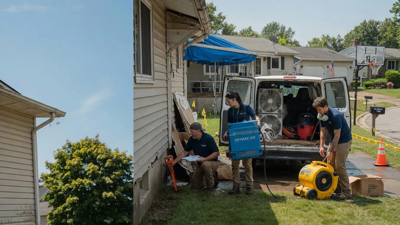 Ceiling Leak Cleanup in Morley, IA near me
